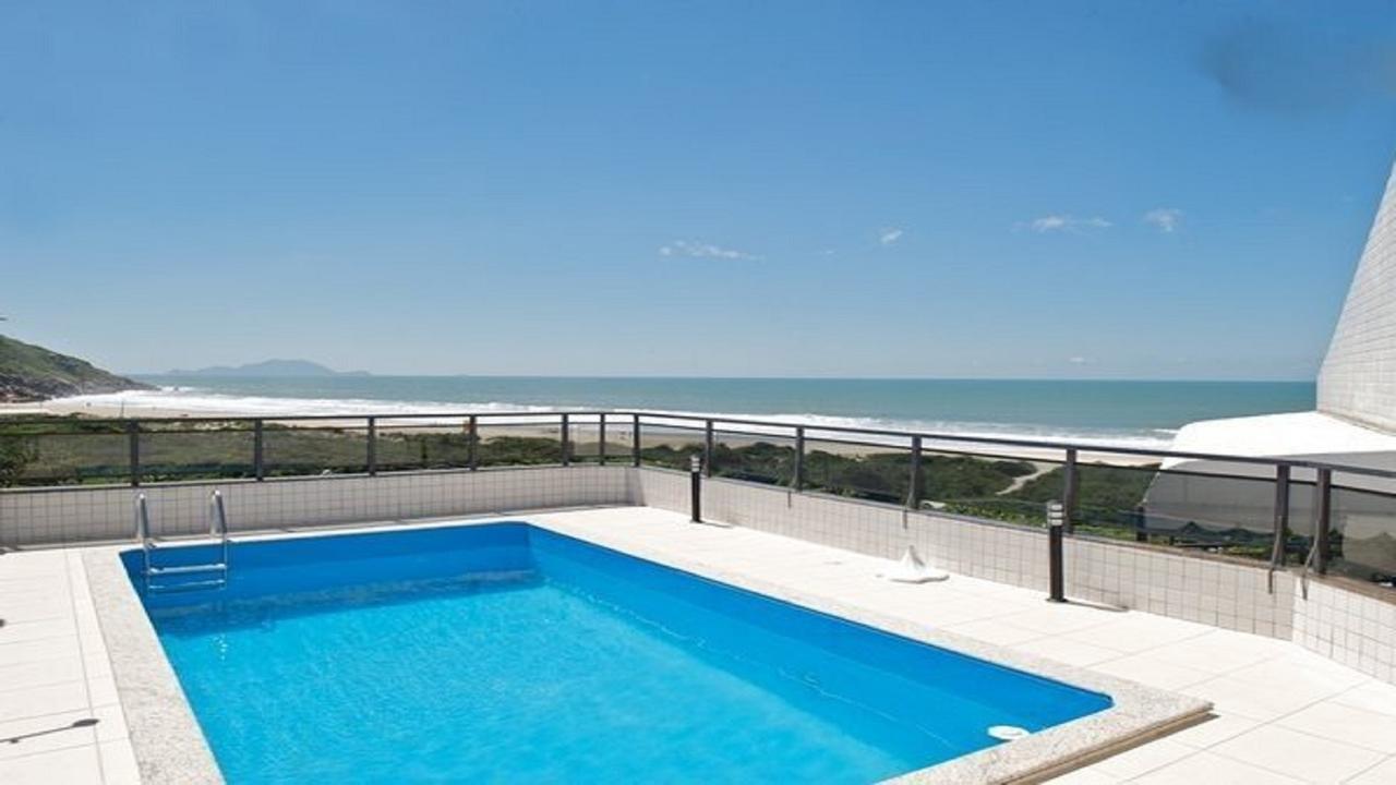 Lindo apartamento de cobertura de frente para o mar com piscina privativa! Florianopolis Exterior foto