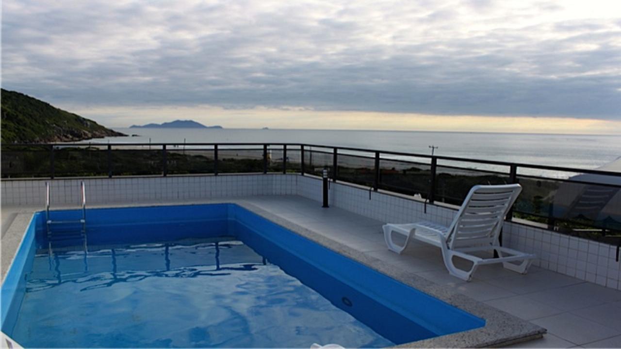 Lindo apartamento de cobertura de frente para o mar com piscina privativa! Florianopolis Exterior foto