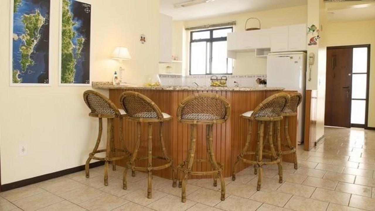 Lindo apartamento de cobertura de frente para o mar com piscina privativa! Florianopolis Exterior foto